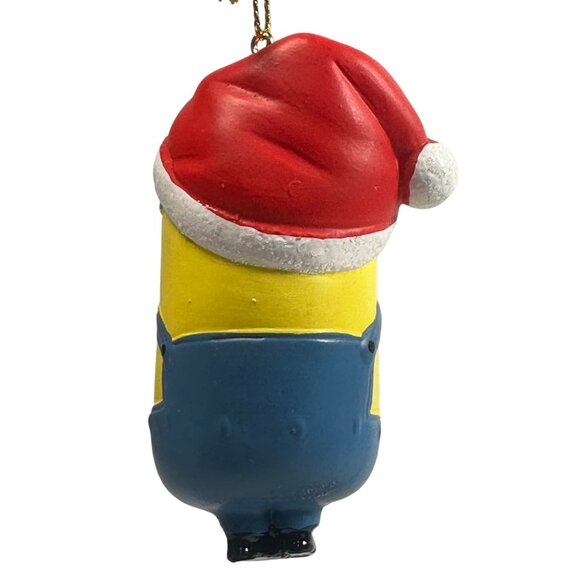 Minions Christmas Ornament Santa Hat Candy Cane Universal Studios Collectible - Picture 3 of 6